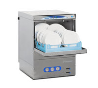 Lamber DSP4DPS High-Temp Undercounter Dishwasher with Drain Pump, 20 x 20 Rack