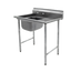 Thumbnail image #1 for Eagle Group 412 Series 1-Compartment Stainless Steel Sink with Right Drainboard, 44-7/8 Inch Wide