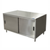 Thumbnail image #1 for BK Resources Dual Access Stainless Steel Chef Table with Cabinet Base, 48 x 24 Inches