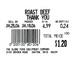 Thumbnail image #1 for Globe E10 Food Scale Labels for GSP30 Old Model, 2.36 x 1.18 Inch Rolls