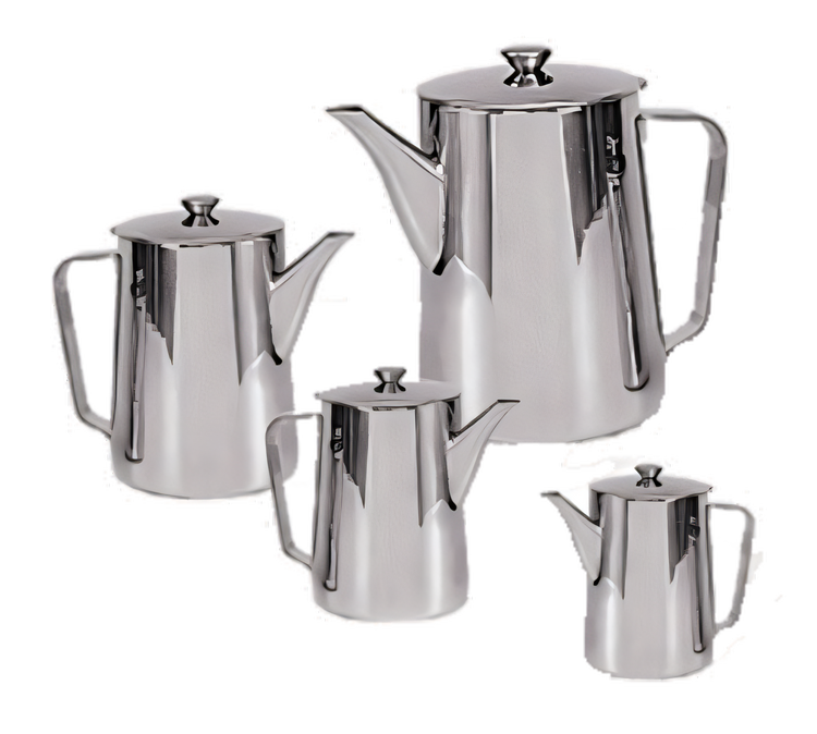 Product image #1 for Admiral Craft Deluxe Stainless Steel Beverage Server, 70 oz, Straight Gooseneck Spout