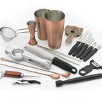Thumbnail image #2 for Mercer Culinary Barfly M37102ACP 18-Piece Antique Copper-Plated Stainless Steel Mixology Set