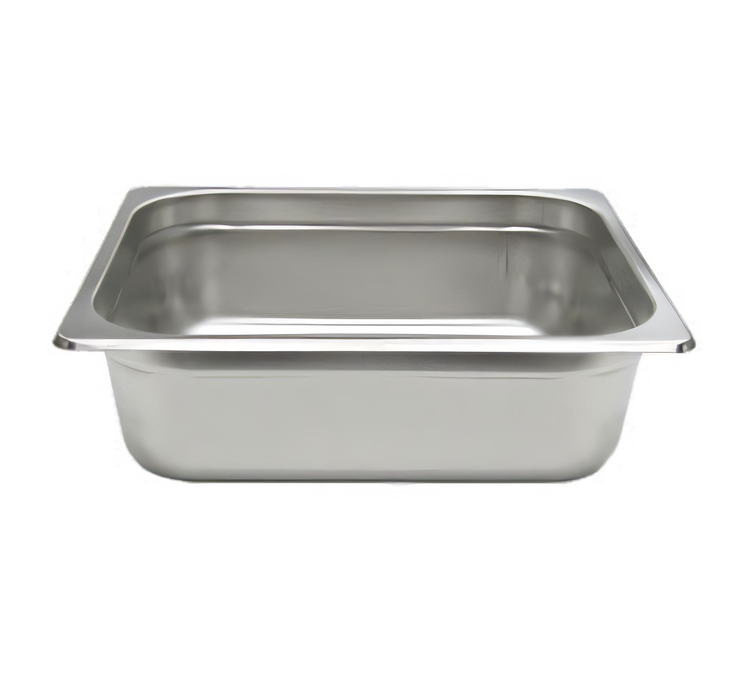 Product image #2 for NestWell 1/2 Size 4-Inch Deep 22 Gauge Solid Stainless Steel Steam Table Pan