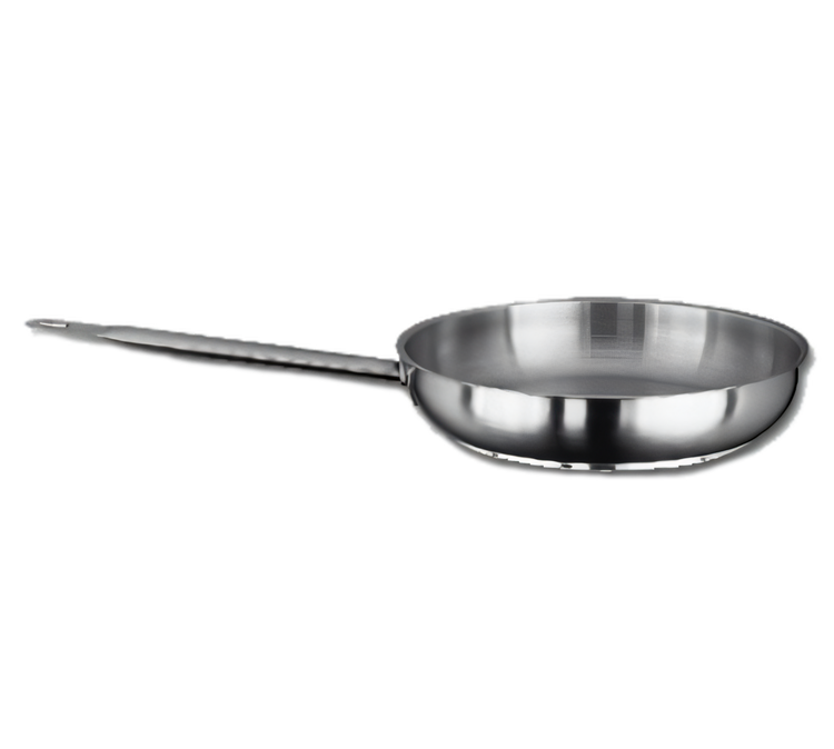 Product image #1 for Vollrath Centurion 11.7-Inch Induction Ready Brushed Stainless Steel Fry Pan with Aluminum-Clad Bottom