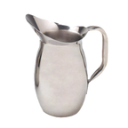 Thumbnail image #1 for American Metalcraft WP68 68 oz Stainless Steel Bell Pitcher with Mirror Finish and Handle Case of 12