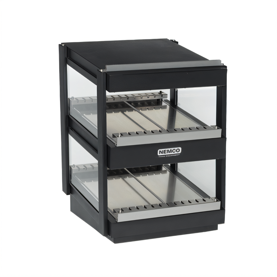 Product image #1 for Nemco 30-Inch Countertop Dual-Shelf Hot Food Merchandiser