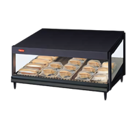 Hatco Glo-Ray 30-Inch Countertop Pass-Through Merchandising Warmer with Slanted Shelf and Infrared Heat