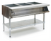 Thumbnail image #1 for Eagle Group 48-Inch Electric Water Bath Hot Food Table with 3 Open Wells, Open Cabinet Base, 240V