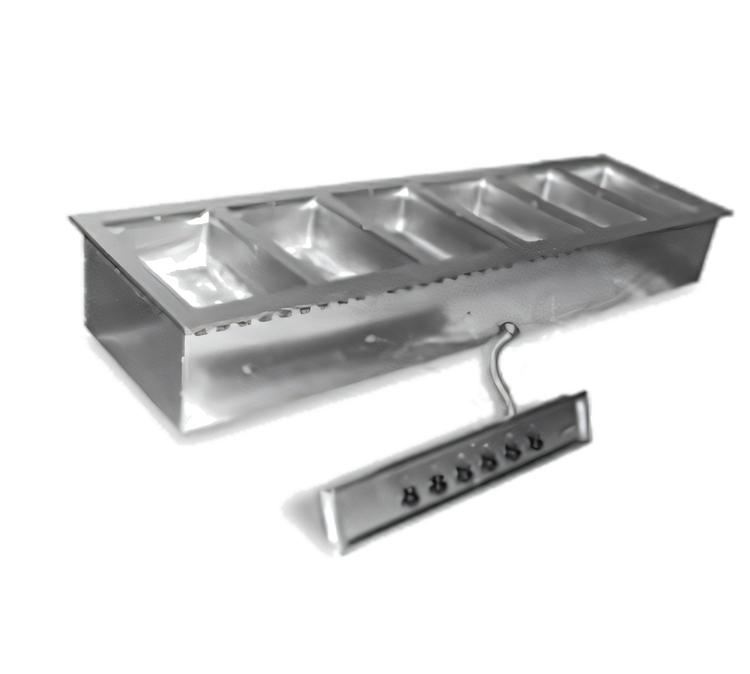 Product image #1 for Eagle Group SGDI-6-240T-D 6-Well Electric Drop-In Hot Food Well Unit