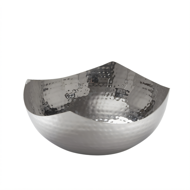 Product image #1 for American Metalcraft Squound 67 oz Stainless Steel Hammered Square Serving Bowl