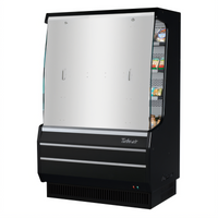 Turbo Air SCS-40-M Stainless Steel Solid Security Cover for 40-Inch TOM-M Open Display Merchandisers