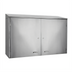 Thumbnail image #1 for Glastender WCH42 42 Inch Wall-Mounted Stainless Steel Wall Cabinet with Hinged Doors