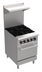 Thumbnail image #1 for Serv-Ware 24-Inch Natural Gas Range with Four Open Burners and Standard Oven
