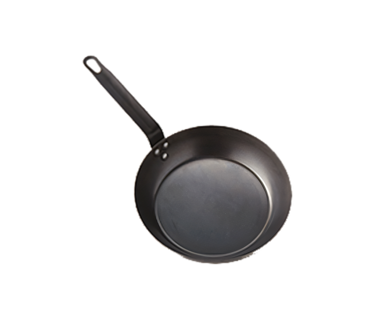 Product image #1 for American Metalcraft 11 1/8-Inch Black Steel Fry Pan