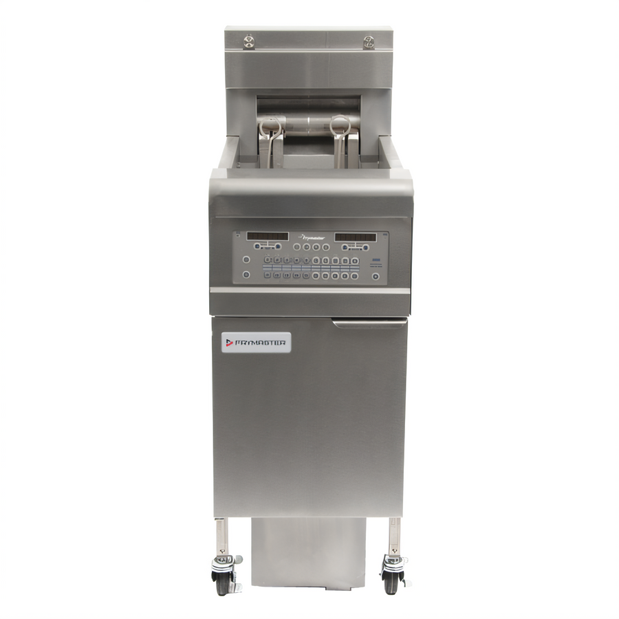 Product image #1 for Frymaster OCF30 30 lb Oil-Conserving Electric Floor Fryer with Built-In Filtration and SMART4U 3000 Controller