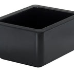 Thumbnail image #1 for Cambro ColdFest® 26CF110 Gastronorm Pan, 1/2 Size, 6" Deep, Black