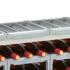 Thumbnail image #1 for Cambro Camshelving® CSWRKIT18P1151 Wine Rack Cradle, 18-Inch, with 4 Gray Connectors