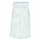 Thumbnail image #1 for Disco, Inc Stinger™ DA903120 Large #24 Cotton Cut-End Mop Head, White, 1-1/4" Narrow Band