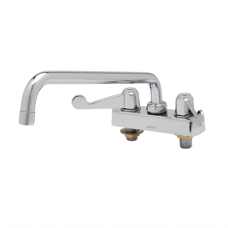 Product image #1 for equip 4" Deck Mount Workboard Mixing Faucet with 12" Swing Nozzle