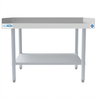 KoolMore 36-Inch x 30-Inch 16-Gauge Stainless Steel Equipment Stand with Adjustable Galvanized Undershelf