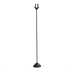Thumbnail image #1 for American Metalcraft 18-Inch Black Metal Harp Weighted Tabletop Number Stand