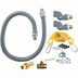 Thumbnail image #1 for Dormont ReliaGuard 36-Inch 1/2-Inch ID Double SwivelGuard Gas Connector Kit with Standard Snap Quick Disconnect