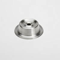 Round Stainless Steel Plate Cover for 5-5/8 to 6 Inch Plates