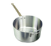 Thumbnail image #1 for Crestware 8 Qt Heavy-Gauge Tapered Aluminum Sauce Pan with Riveted Handle