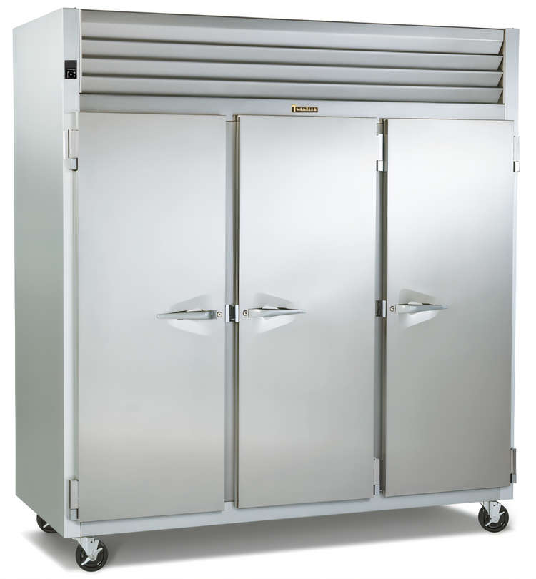 Product image #1 for Traulsen Dealer's Choice G3100- Three-Section Reach-In Freezer with Half-Height Solid Doors