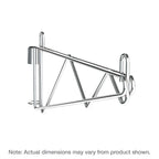 Thumbnail image #1 for Metro Super Erecta 1WS14S Post-Mount Single Shelf Support for 14" Deep Shelf, Stainless Steel