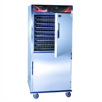 Cres Cor Insulated Mobile Heated Holding Cabinet with Top-Mount Heater, 16 Full-Size Pan Capacity, Dutch Doors, 120V