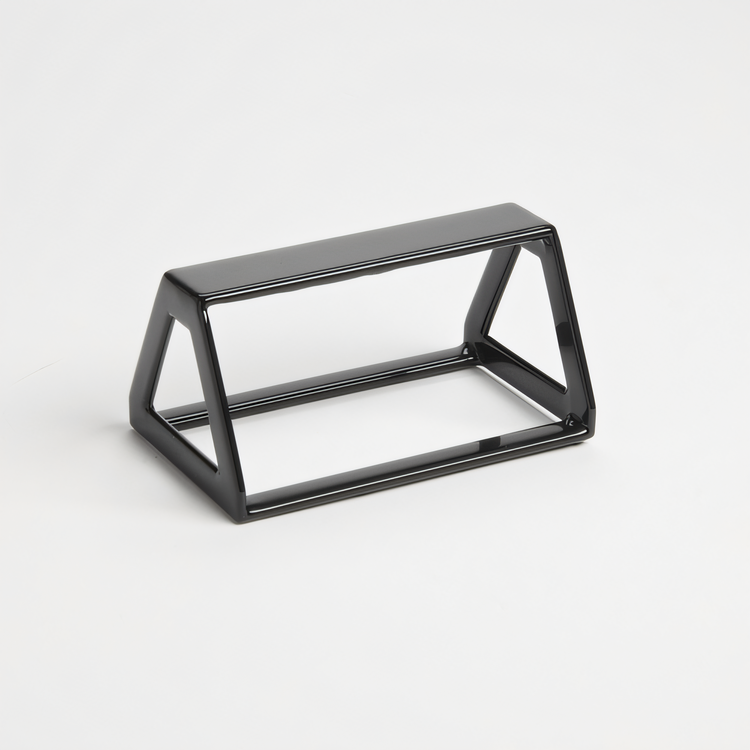 Product image #1 for American Metalcraft Black Rubberized Rectangular Display Wedge