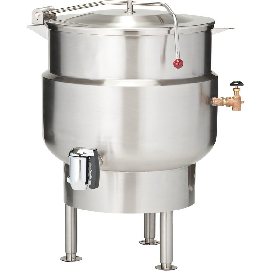 Product image #1 for Vulcan K60DLT 60-Gallon Direct Steam Floor-Mounted Tilting Steam Kettle