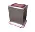 Thumbnail image #1 for Mobile Enclosed Tray Dispenser for 14 x 18 Inch Trays, Stainless Steel, Single Stack