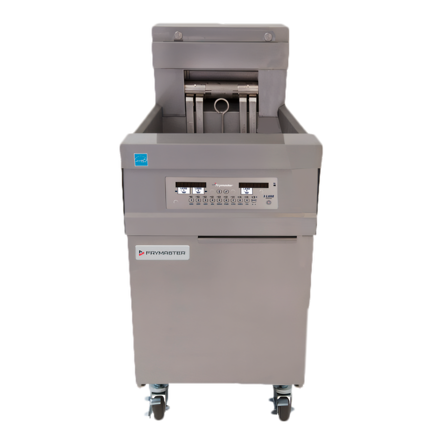 Product image #1 for Frymaster 1814 Oil-Conserving Electric Floor Fryer, 60-Lb Oil Capacity, Open-Pot Design