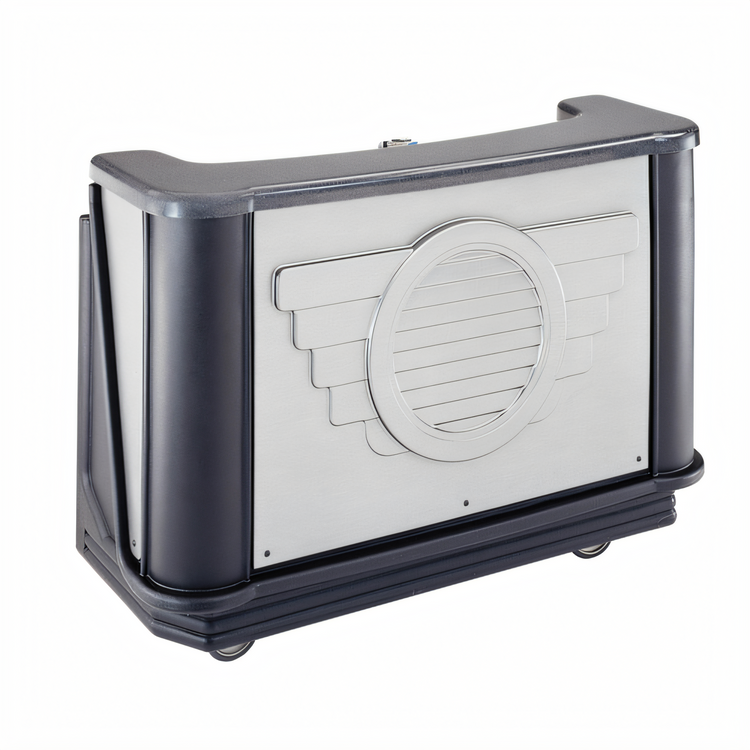 Product image #1 for Cambro CamBar 67-1/2 Inch Designer Decor Basic System Portable Beverage Bar, Manhattan