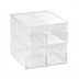 Thumbnail image #1 for Vollrath Cubic Acrylic 2 x 2 Countertop Pastry Display Case with 4 Drawers