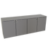 Thumbnail image #1 for Glastender C1RB96 One-Zone Remote Bar Profile Back Bar Cooler, 96 Inch Wide, 4-Section