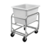Thumbnail image #1 for Channel Manufacturing 8 Bushel Bulk Poly Cart with Aluminum Frame and 5-Inch Swivel Casters