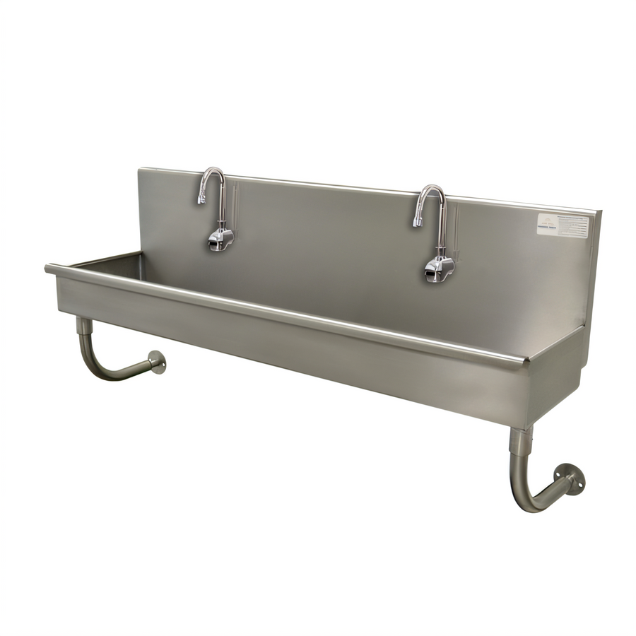 Product image #1 for Advance Tabco 2-Station Wall-Mounted ADA Multi-Wash Hand Sink with Electronic Faucets, 40 Inch Wide