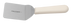 Thumbnail image #2 for Sani-Safe Stainless Steel Mini Turner with 2-1/2-Inch Offset Blade and Textured White Polypropylene Handle