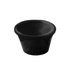 Thumbnail image #1 for American Metalcraft 3 oz. Black Smooth-Sided Melamine Ramekin