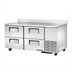 Thumbnail image #1 for True 2-Section Deep Worktop Refrigerator with 4 Drawers, Stainless Steel
