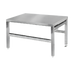 Thumbnail image #1 for Cleveland Range EST-28 Open Base Equipment Stand for Single Kettles, 28 x 26 x 18 Inches, Stainless Steel