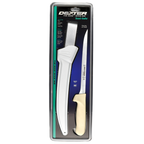 Thumbnail image #1 for Dexter Russell Sani-Safe 19193 9-Inch Narrow Fillet Knife, Stamped High-Carbon Steel, White Textured Handle with Sheath Case of 6