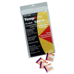 Thumbnail image #1 for Taylor Precision 8750 Stick-On Adhesive Dishwasher Temperature Labels, 180°F, ±2°F Accuracy, 24 Labels Case of 12