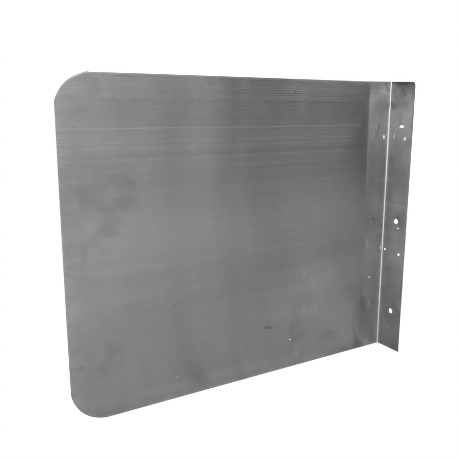 Product image #1 for Serv-Ware Wall-Mounted Sink Side Splash Guard, 30 x 20 Inches, 18/304 Stainless Steel