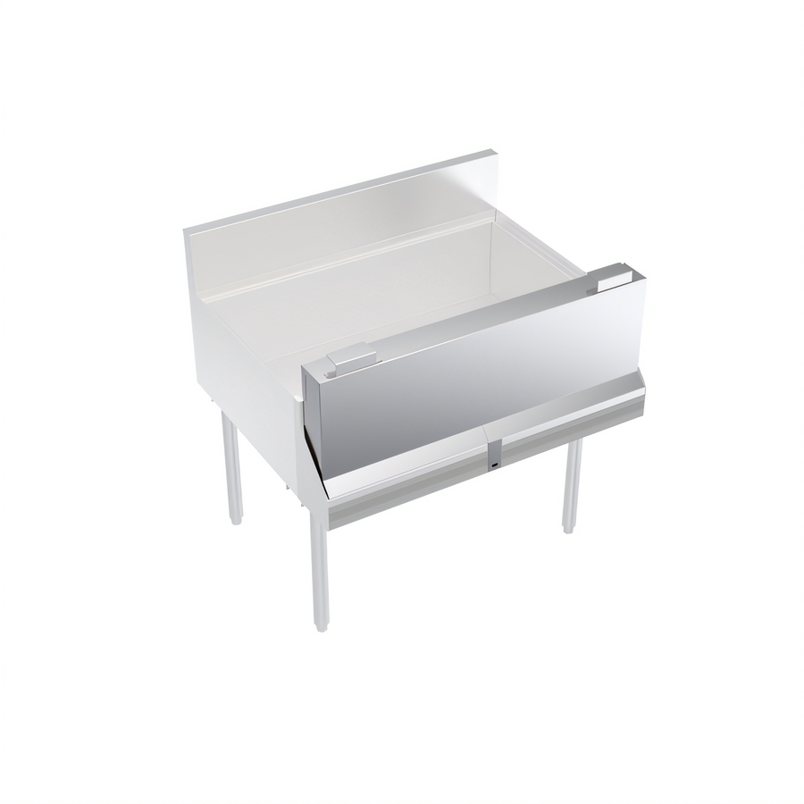 Product image #1 for Krowne Royal Series Single 36-Inch Stainless Steel Speed Rail Locking Cover
