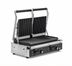 Thumbnail image #1 for Vollrath Commercial Countertop Panini Sandwich Grill with Dual Grooved Cast-Iron Plates, 208-240V