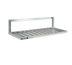 Thumbnail image #1 for New Age Inverted Wall-Mounted Shelf, 60W x 20D, 12-Gauge Aluminum
